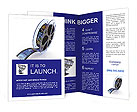 Images Captured On Film Reel Brochure Template