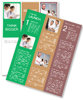 Exploring Diagnosis Form: Medical Students Analyzing Medical Condition Newsletter Template