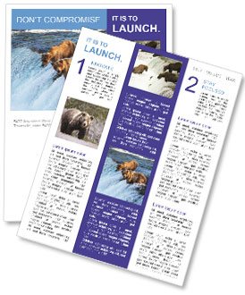 Alaska's Brown Bear: A Majestic Wildlife Species Newsletter Template