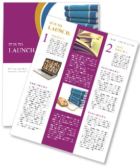 3D Education: Utilizing Books And Computer Mouse To Enhance Online Learning Experience Newsletter Template