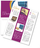 3D Education: Utilizing Books And Computer Mouse To Enhance Online Learning Experience Newsletter Template