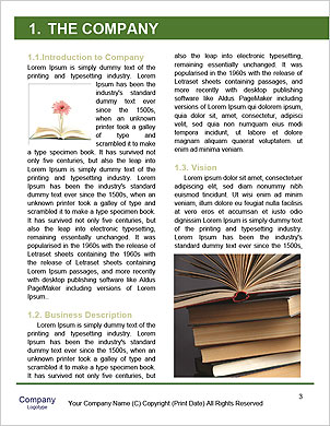 Toned Image Of Numerous Hardcover Books Word Template - Page 3