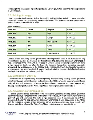 Toned Image Of Numerous Hardcover Books Word Template - Page 9