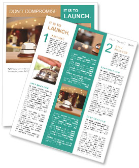Hotel Bell Service: Ringing For Assistance At Your Accommodation Newsletter Template