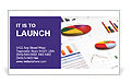 Report On Data Visualization Using Graphs And Charts Business Card Template