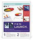 Report On Data Visualization Using Graphs And Charts Flyer Template