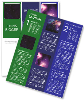 Creating A Stunning Abstract Starfield Background With Ease Newsletter Template