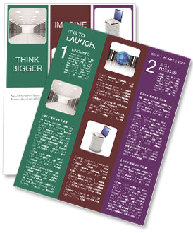 Datacenter Server Racks: A Comprehensive Display Of Computing Infrastructure Newsletter Template