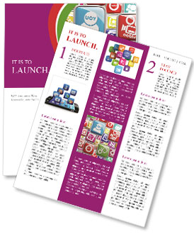 High-Res 3D-Rendered Abstract Background For App Icons Newsletter Template