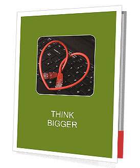 Laptop Ethernet Cable With Heart-Shaped Connector: A Unique And Stylish Choice Presentation Folder