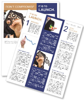 Entrepreneur Crafting In Studio With Gear Group Newsletter Template