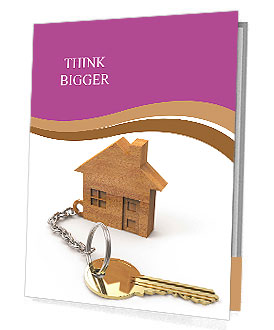 Wooden Houses And A Golden Key: A Charming Combination Presentation Folder