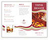 Cognac Beverage Background In Stunning Closeup Shot Brochure Template