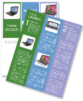 孤立した白いノート - 開いて使用する準備ができて ニュースレター