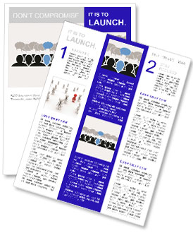 Top Team Leader: How To Be An Effective Leader In A Team Newsletter Template