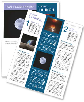The Significance And Characteristics Of A Full Blue Moon Newsletter Template