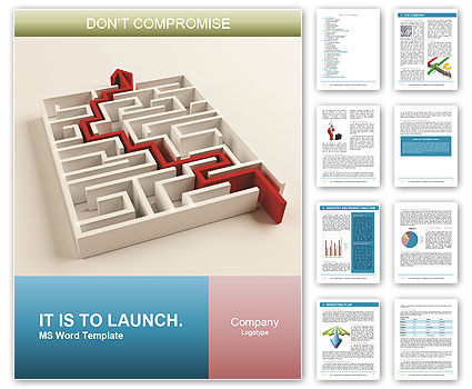 Maze Puzzle Successfully Completed Using Problem-Solving Skills Word Template