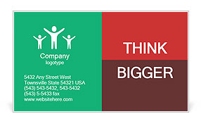 Keyboard Security Button In Red: Function And Use Business Card Template