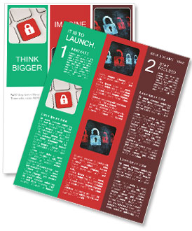 Keyboard Security Button In Red: Function And Use Newsletter Template