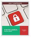Keyboard Security Button In Red: Function And Use Word Template