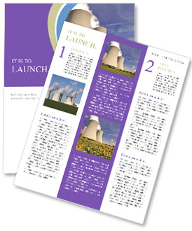 Temelin Nuclear Power Plant: A Major Energy Source In Europe's Czech Republic Newsletter Template