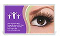 Stunning Brown Eyes Adorned With Long Eyelashes On A Beautiful Woman Business Card Template