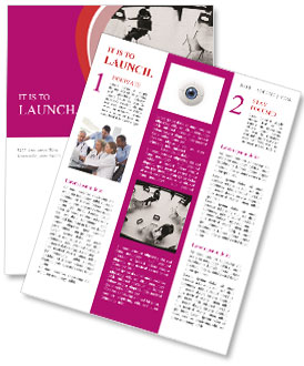 Observation Of Three Nurses In Hospital Cafeteria Via Surveillance Monitor Newsletter Template