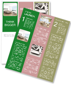 Contemporary Bedroom Decor Featuring Ocean View Scenery Newsletter Template