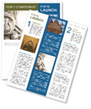 Natural Wool Background With Vintage Knitting Needles And Yarn On Wooden Surface Newsletter Template