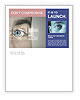 Male Eye Recognition Scan Up Close For Identification Purposes Newsletter Template