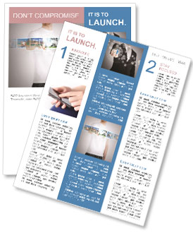 Exploring The Intersection Of Technology, Internet, Tv, And Virtual Screens: Man Operating Video On Virtual Screen With Button Newsletter Template