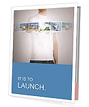 Exploring The Intersection Of Technology, Internet, Tv, And Virtual Screens: Man Operating Video On Virtual Screen With Button Presentation Folder