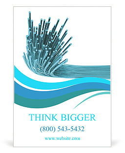 Discovering The Benefits And Applications Of Optical Fibers Ad Template