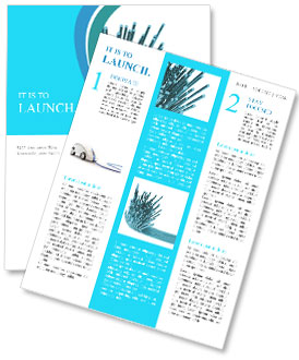 Discovering The Benefits And Applications Of Optical Fibers Newsletter Template