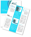 Discovering The Benefits And Applications Of Optical Fibers Newsletter Template