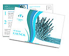 Discovering The Benefits And Applications Of Optical Fibers Postcard Template