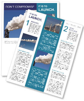 Tully Sugar Mill: Smokestack Information And Facts Newsletter Template