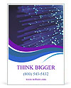 Background On Fiber Optic Technology In Internet Infrastructure Ad Template