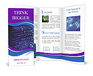 Background On Fiber Optic Technology In Internet Infrastructure Brochure Template