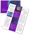 Background On Fiber Optic Technology In Internet Infrastructure Newsletter Template