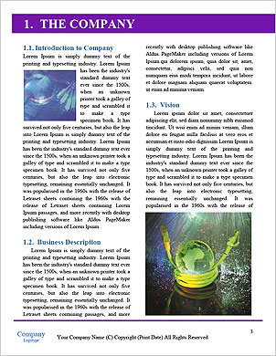 Background On Fiber Optic Technology In Internet Infrastructure Word Template - Page 3