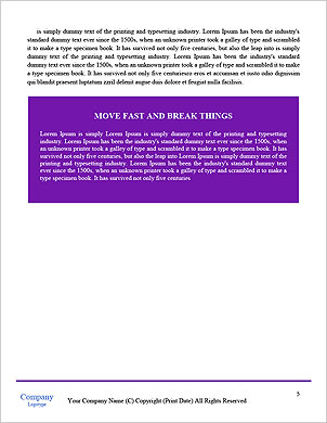 Background On Fiber Optic Technology In Internet Infrastructure Word Template - Page 5