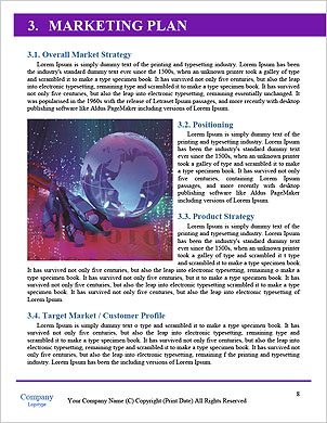 Background On Fiber Optic Technology In Internet Infrastructure Word Template - Page 8