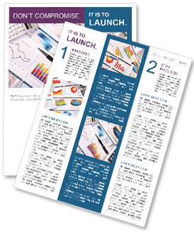 The Importance Of Graphs, Charts, And Tables In The Workplace For Business Professionals. Newsletter Template