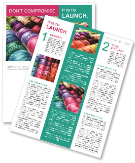 How To Organize Store Merchandise With Threads In Different Colors On Rows Newsletter Template
