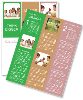 Whole Family Together Newsletter Template
