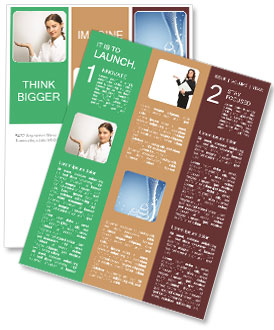 Beautiful Female Model Newsletter Template