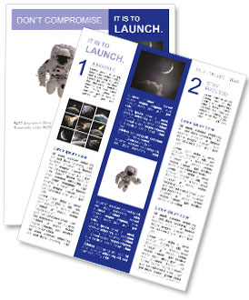 Spaceman Newsletter Template