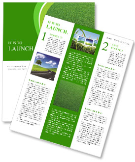 Grass Surface Newsletter Template