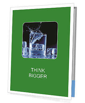 Iced Water Presentation Folder